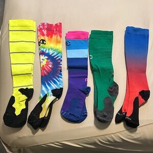 5 pair pro compression sock XS